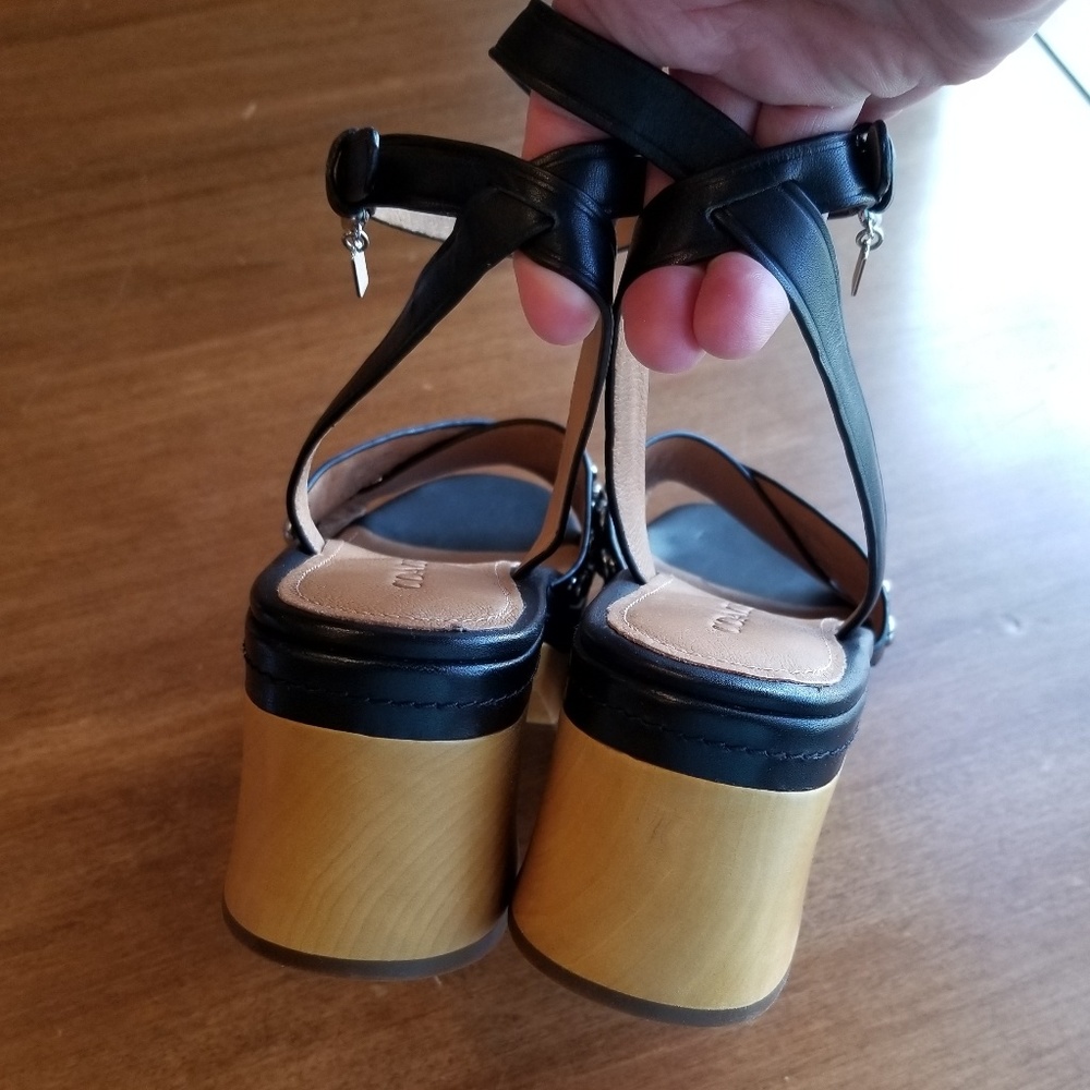 Coach Astor studded criss-cross platform sandal - Picture 5 of 8